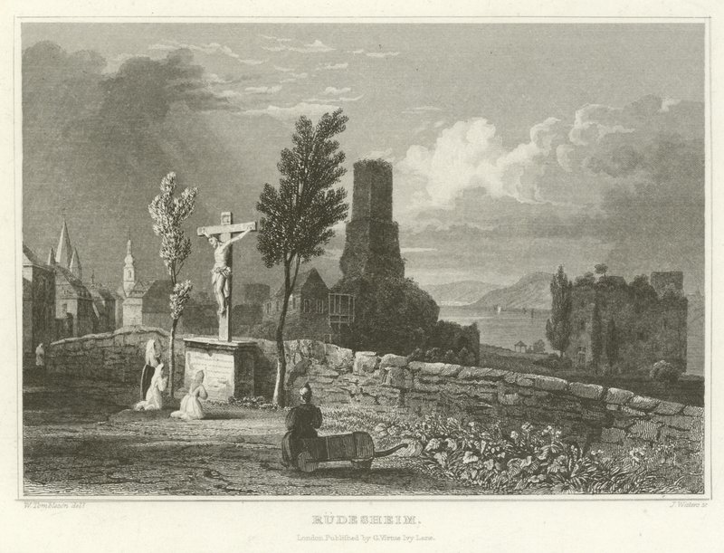 Rudesheim alkotó: William Tombleson
