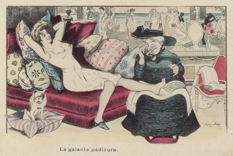 A gáláns pedikűr alkotó: Xavier Sager