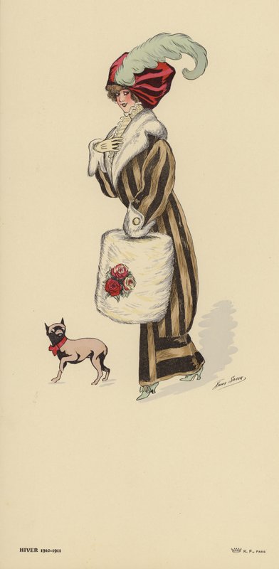 1910-1911 téli divat alkotó: Xavier Sager