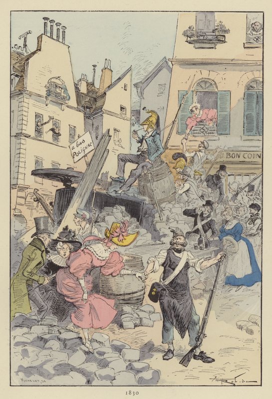1830 alkotó: after Albert Robida