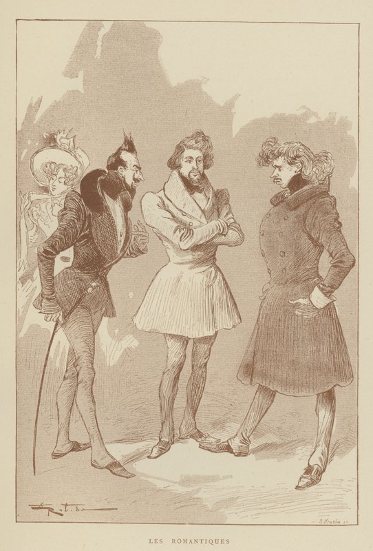 A romantikusok alkotó: after Albert Robida