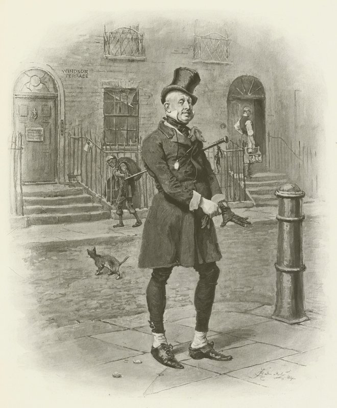 Micawber úr alkotó: after Frederick Barnard
