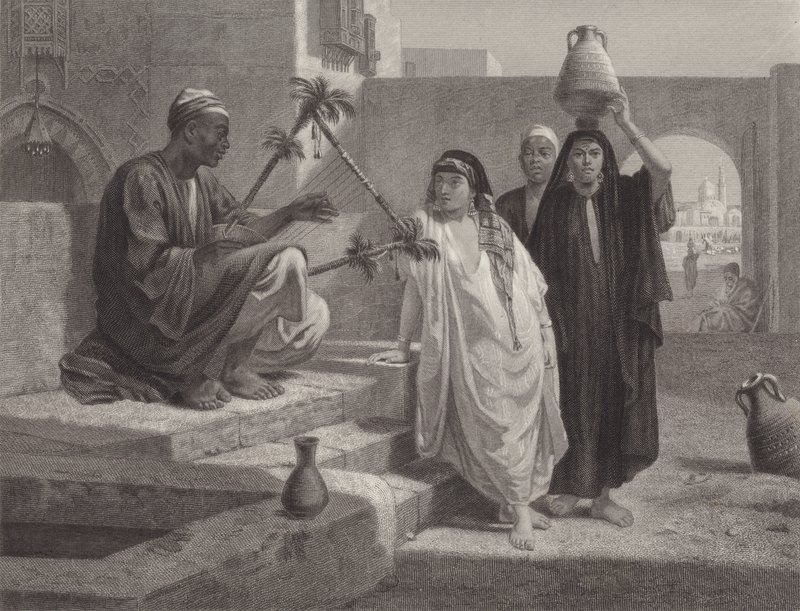 Keleti zene alkotó: after Frederick Goodall