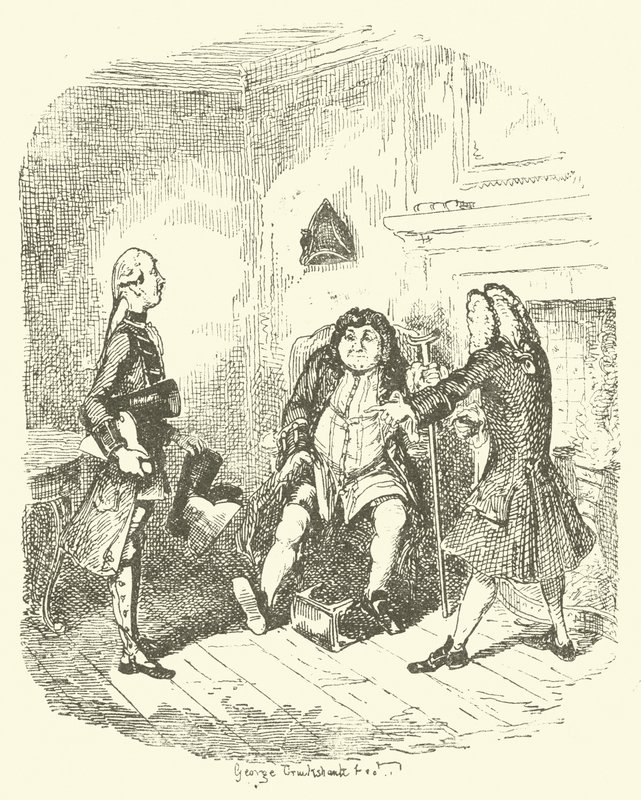Illusztráció Tristram Shandy számára alkotó: after George Cruikshank