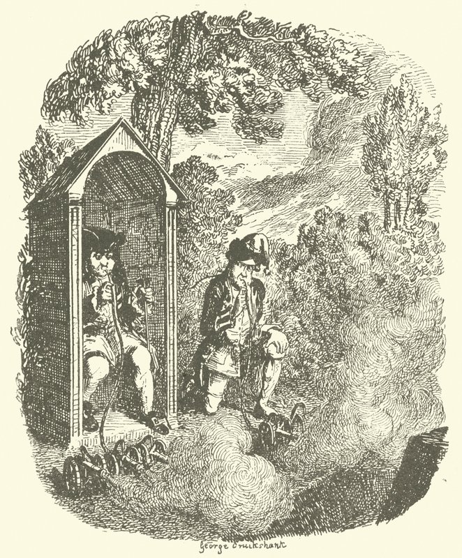 Illusztráció Tristram Shandy számára alkotó: after George Cruikshank