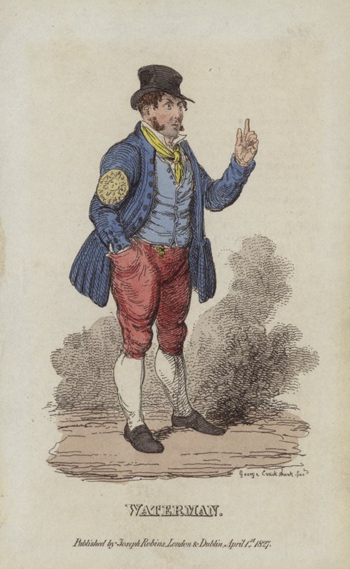 Csónakos alkotó: after George Cruikshank