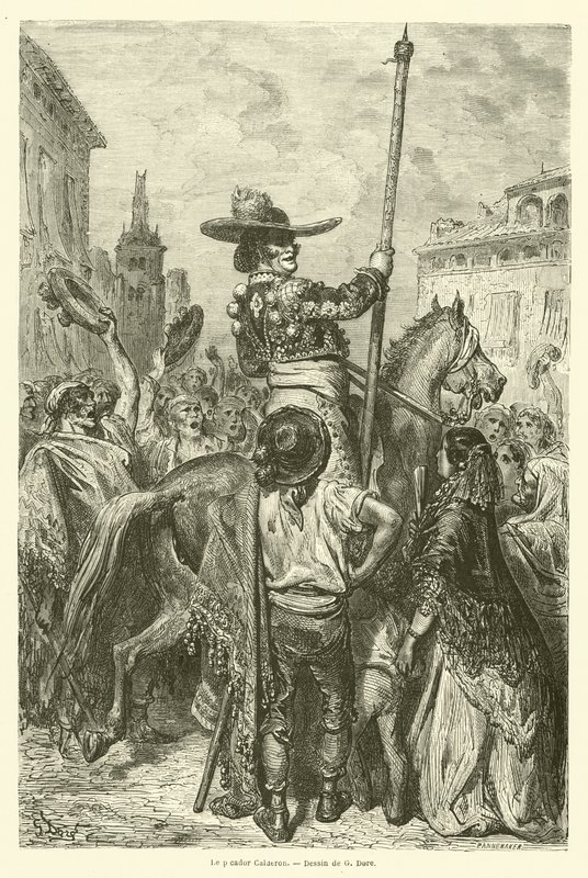 A Calderon daráló alkotó: Gustave after Dore