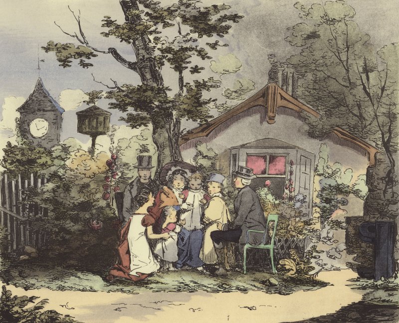 Egy miniszter és családja alkotó: after Henri Bonaventure Monnier
