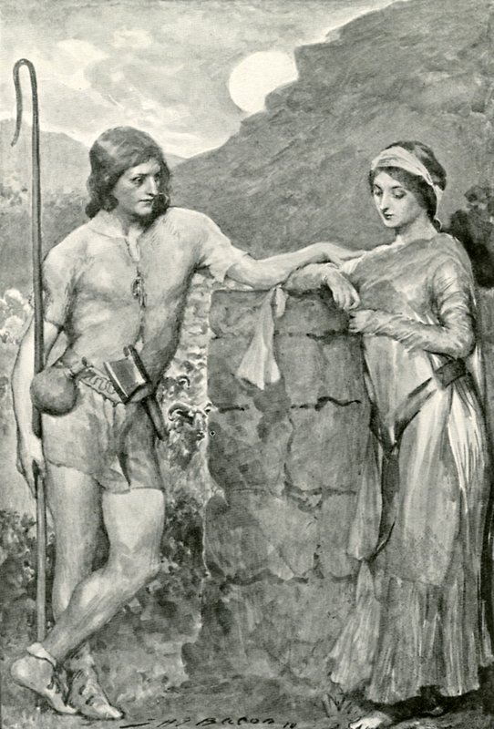 Olaf és Sigrid alkotó: after John Henry Frederick Bacon