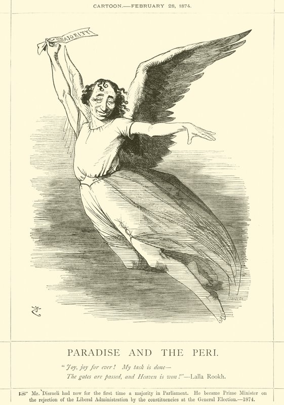 Paradicsom és a Peri alkotó: after John Tenniel