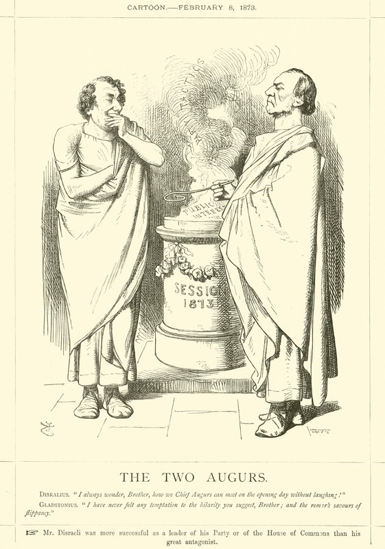 A két Augur alkotó: after John Tenniel