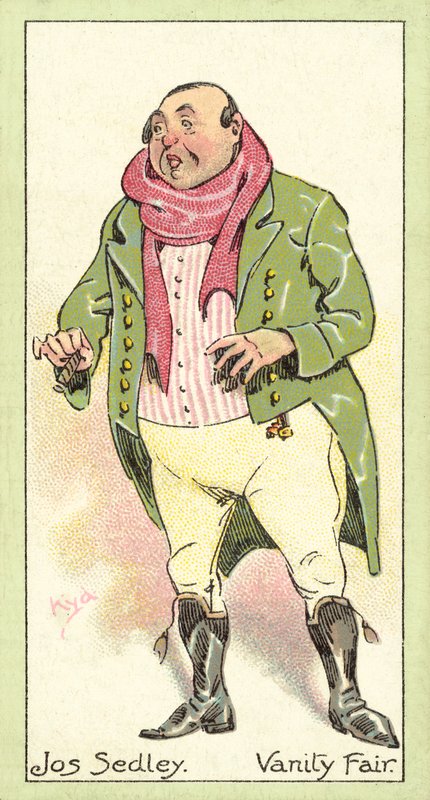 Jos Sedley, Vanity Fair (chromolitho) alkotó: after Joseph Clayton Clarke