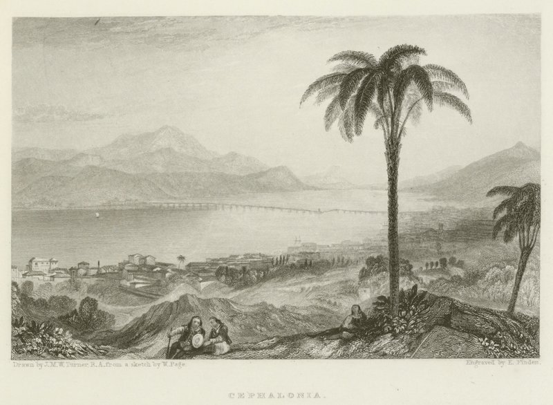 Cephalonia alkotó: after Joseph Mallord William Turner
