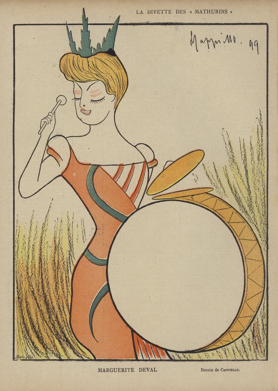 Illusztráció Le Rire alkotó: after Leonetto Cappiello
