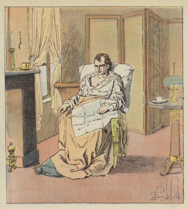 A nagyon beteg császár alkotó: after Louis Charles Bombled