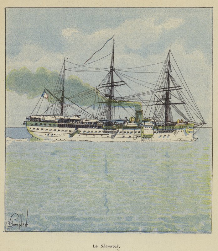 Le Shamrock alkotó: after Louis Charles Bombled
