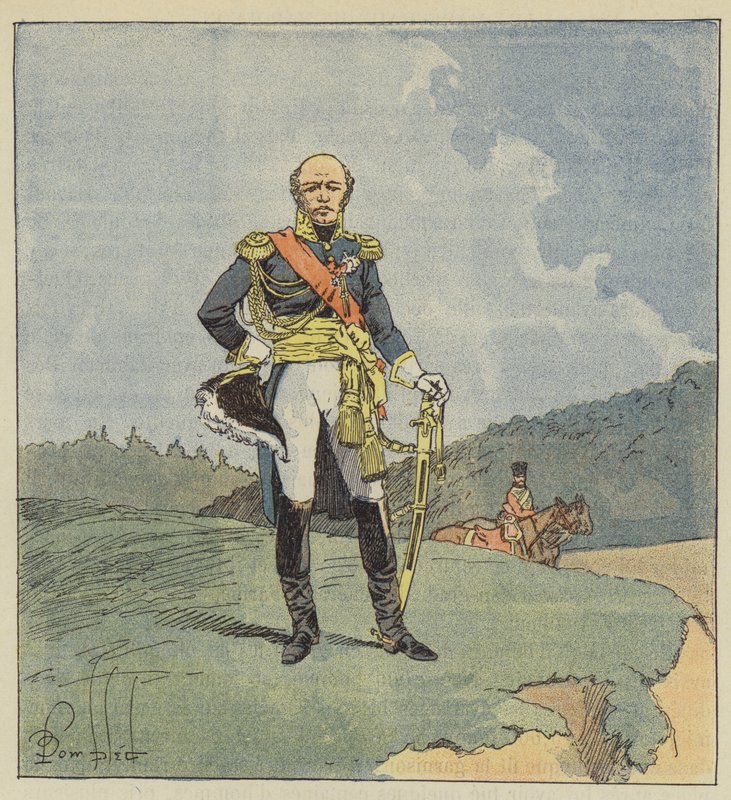 Davout marsall alkotó: after Louis Charles Bombled