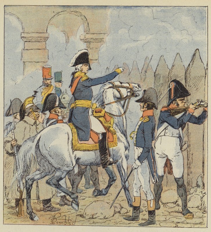 Le marechal Moncey alkotó: after Louis Charles Bombled