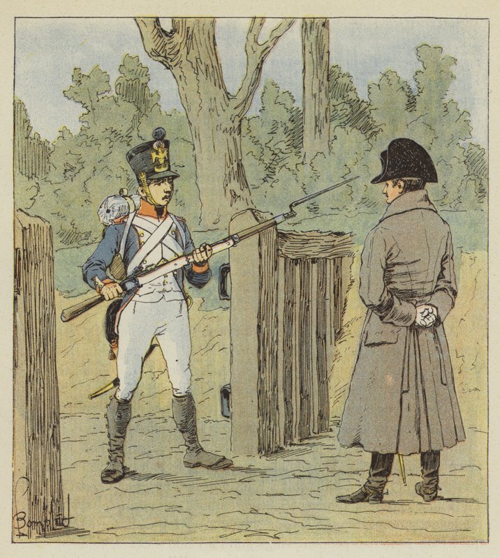 Nem megyünk át!!! alkotó: after Louis Charles Bombled