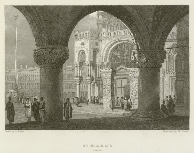 Szent Márk, Velence alkotó: Samuel (after) Prout