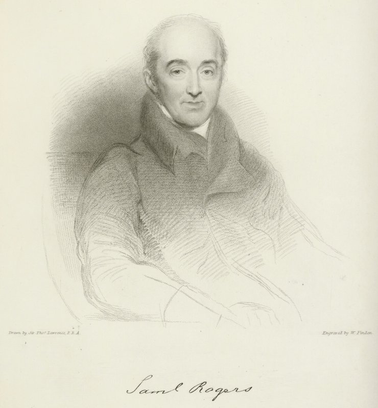 Samuel Rogers alkotó: after Thomas Lawrence